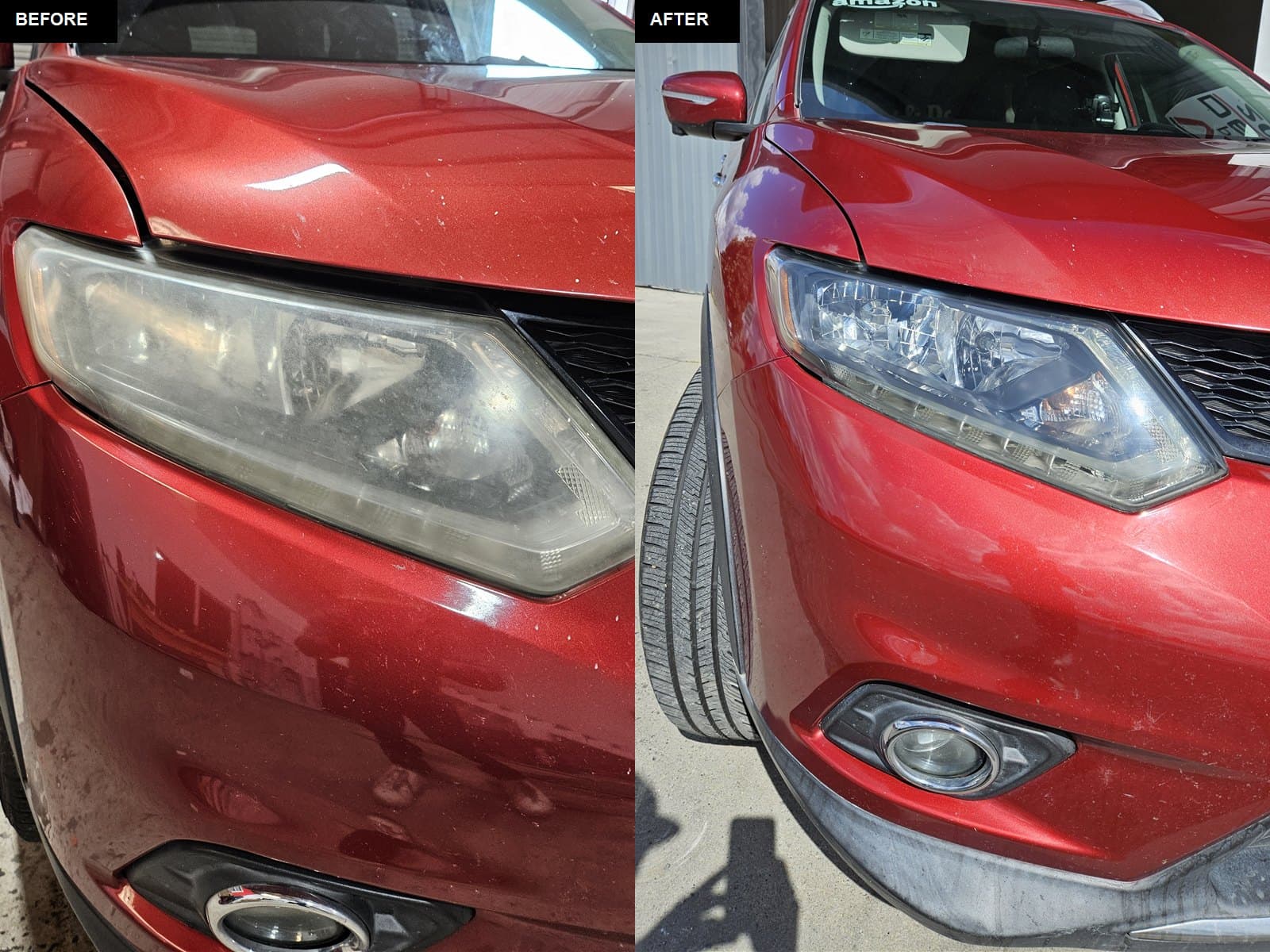 Headlight Polishing work by Vanish Detail & Ceramic Coatings